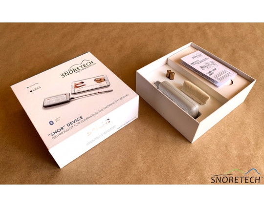 SNOR Device - The natural way to overcome snoring